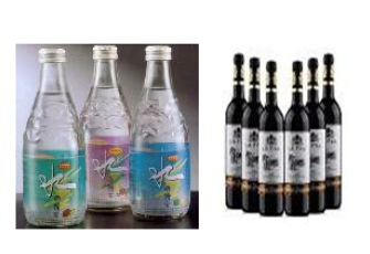 小型半自動單頭液體灌裝機灌裝效果圖